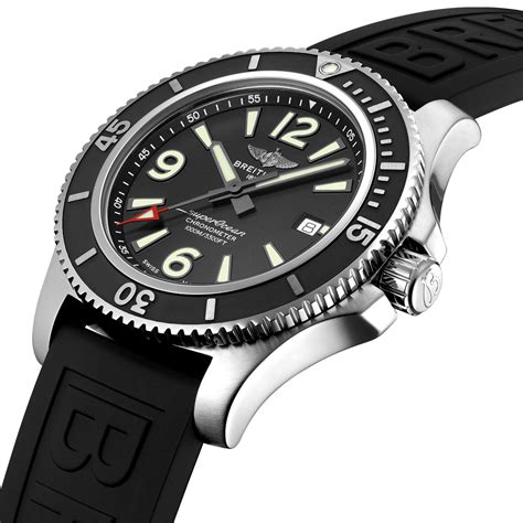 breitling superocean 44 replacement strap|breitling superocean rubber strap replacement.